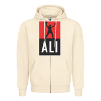 Sandshell ali the legend Zipper Hoodie - artisFamous