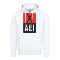 Ali The Legend Zipper Hoodie | Teevron