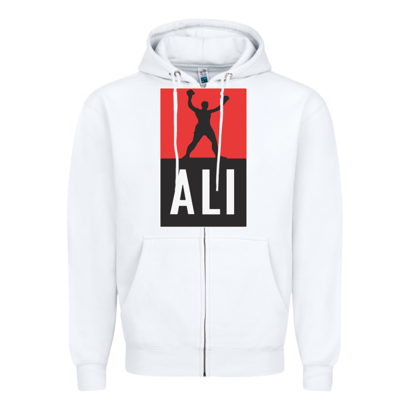 Ali The Legend Zipper Hoodie by artisFamous | Teevron
