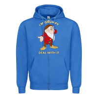 True Royal santa grumpy Zipper Hoodie - artisFamous