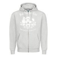 Dove Grey villains bad club Zipper Hoodie - artisFamous