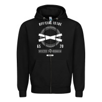 Black official issue xo for dark Zipper Hoodie - artisFamous