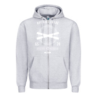 Heather Grey official issue xo for dark Zipper Hoodie - artisFamous