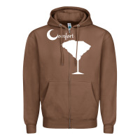 Chestnut southern comfort Zipper Hoodie - artisFamous