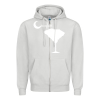 Dove Grey southern comfort Zipper Hoodie - artisFamous