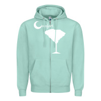 Seafoam southern comfort Zipper Hoodie - artisFamous