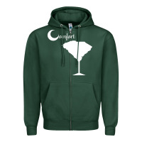 Sports Green southern comfort Zipper Hoodie - artisFamous