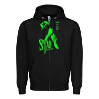 Black stab movie Zipper Hoodie - artisFamous
