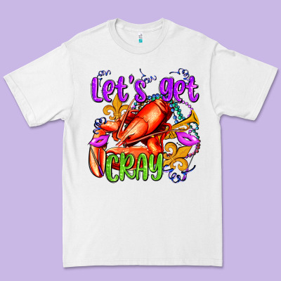 Let's Get Cray With Crawfish Olivia Premium Tee Designed By Oliviacreatesart