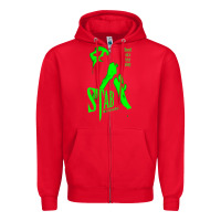 Red stab movie Zipper Hoodie - artisFamous