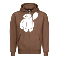 Chestnut baymax big hero 6 Zipper Hoodie - artisFamous