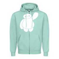Seafoam baymax big hero 6 Zipper Hoodie - artisFamous