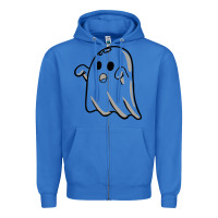 True Royal ghost Zipper Hoodie - artisFamous