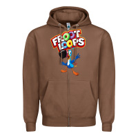 Chestnut froot loops toucan sam Zipper Hoodie - artisFamous