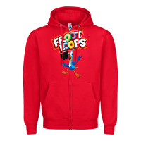 Red froot loops toucan sam Zipper Hoodie - artisFamous