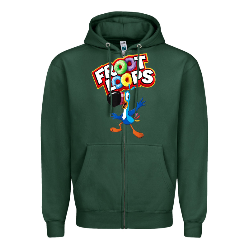 Froot Loops Toucan Sam Zipper Hoodie by artisFamous | Teevron