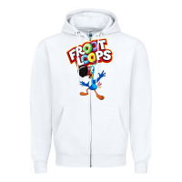 White froot loops toucan sam Zipper Hoodie - artisFamous