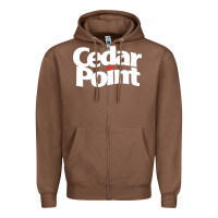 Chestnut cedar point Zipper Hoodie - artisFamous