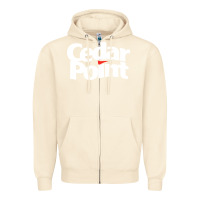 Sandshell cedar point Zipper Hoodie - artisFamous