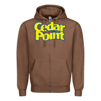 Chestnut cedar point Zipper Hoodie - artisFamous