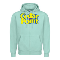 Seafoam cedar point Zipper Hoodie - artisFamous