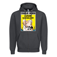 Smoke charlie hebdo Zipper Hoodie - artisFamous