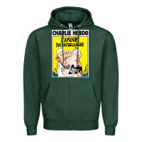Sports Green charlie hebdo Zipper Hoodie - artisFamous