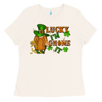 Bone lucky i'm gnome it St. Patricks Day Ladies Tee - FaDigitalArtStudio