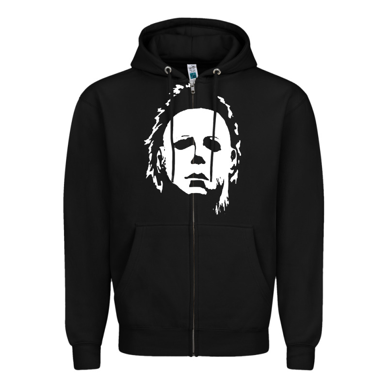 Halloween Horror Myers Zipper Hoodie by artisFamous | Teevron