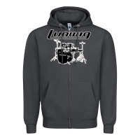 Smoke ludwig drum Zipper Hoodie - artisFamous