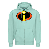 Seafoam top incredibles Zipper Hoodie - artisFamous