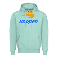 Seafoam us open Zipper Hoodie - artisFamous
