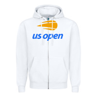 White us open Zipper Hoodie - artisFamous