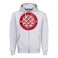 Heather Grey breaking benjamin stone Zipper Hoodie - artisFamous