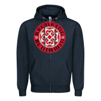 Navy breaking benjamin stone Zipper Hoodie - artisFamous