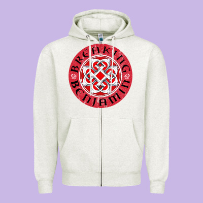 Breaking Benjamin Stone Zipper Hoodie Designed By Artisfamous