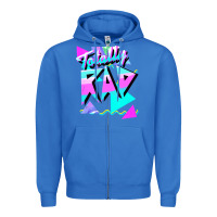 True Royal 1980's style totally rad 80s casual  v.10.1 tank top Zipper Hoodie - artisFamous