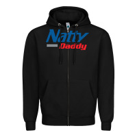 Black natty daddy Zipper Hoodie - artisFamous