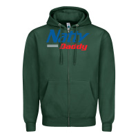 Sports Green natty daddy Zipper Hoodie - artisFamous