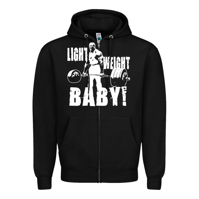 American Bodybuilder Zipper Hoodie by artisFamous | Teevron
