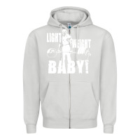 Dove Grey American bodybuilder Zipper Hoodie - artisFamous