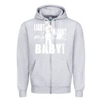 Heather Grey American bodybuilder Zipper Hoodie - artisFamous