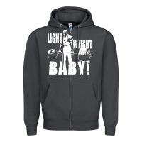 Smoke American bodybuilder Zipper Hoodie - artisFamous