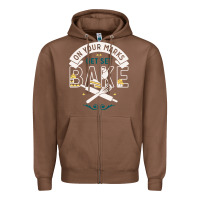 Chestnut on your marks get set bake Zipper Hoodie - artisFamous