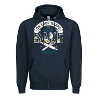 Navy on your marks get set bake Zipper Hoodie - artisFamous