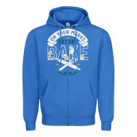True Royal on your marks get set bake Zipper Hoodie - artisFamous
