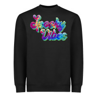 Black spooky vibes Heavyweight Sweatshirt - JahusDesignShop