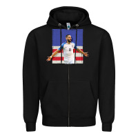 Black Usmnt Zipper Hoodie - artisFamous