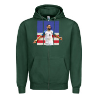 Sports Green Usmnt Zipper Hoodie - artisFamous