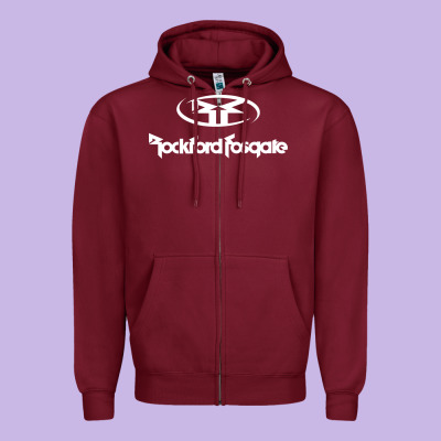 Rockford Fosgate Zipper Hoodie Designed By Artisfamous